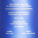 Paola de Rosa. Laurea Magistrale in Interpretazione di Conferenza.